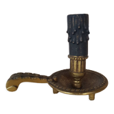 Bronze lamp foot candlestick candlestick cellar rat