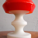 Variable Glass Table Lamp by Osvětlovací Sklo Czechoslovakia, 1960s