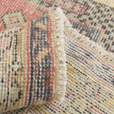 4x8 Pale Red Oriental Vintage Rug, 132x260Cm