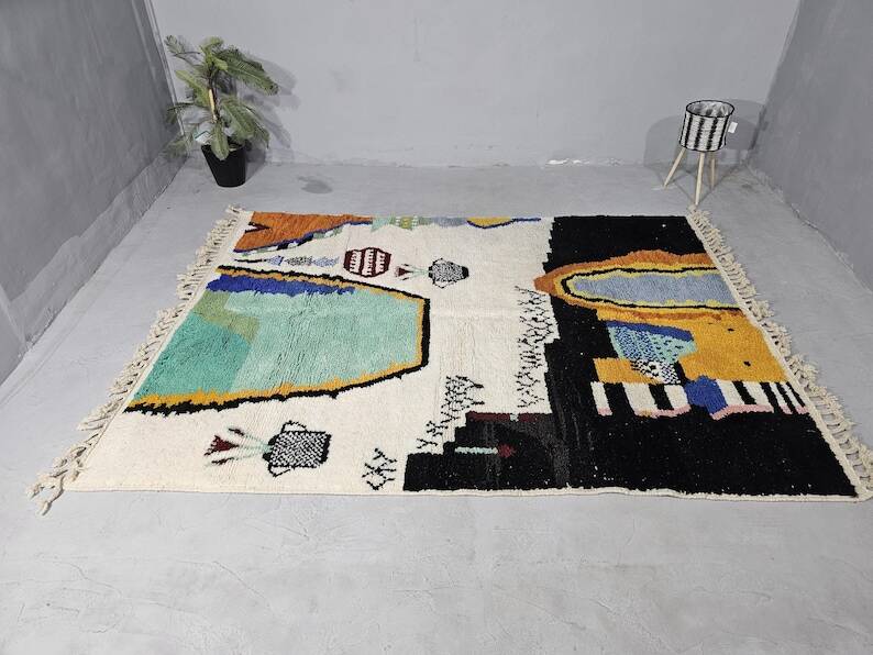Moroccan Wool Rug – Unique Design & Handmade 200cm x 300cm