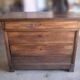Antique Louis-Philippe style chest of drawers in wood – 4 drawers – approx. L125 x D60 x H100 cm