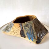 Free fome ceramic vase signed GG design 60s - 70s