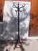 coat rack parrot, dark wood colour
