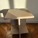 Travertine table