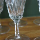 6 VMC champagne flutes in very good condition