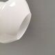 Small hanging lamp in opal glass, Danish and from the 1980s.