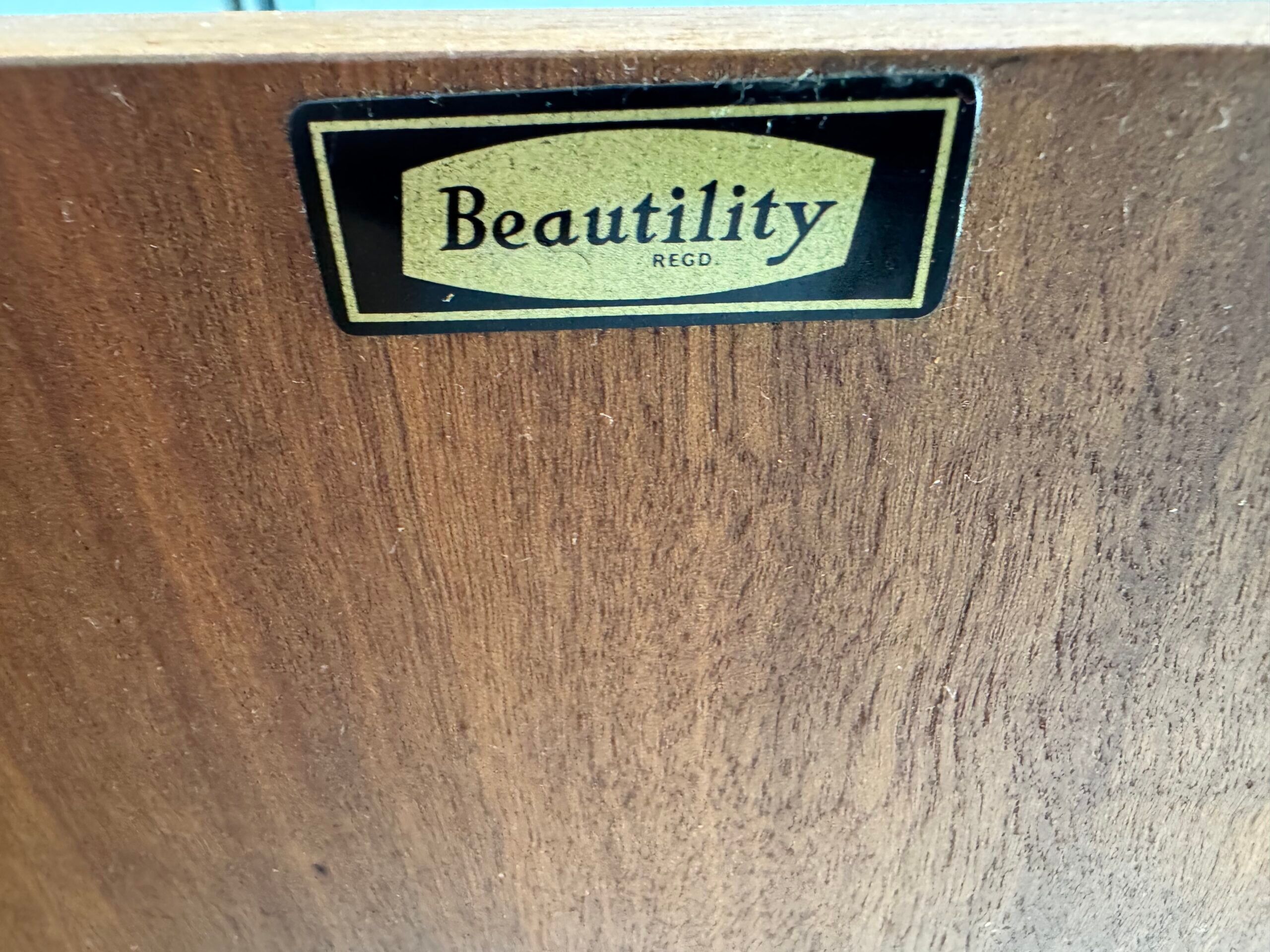 Unique vintage sideboard.