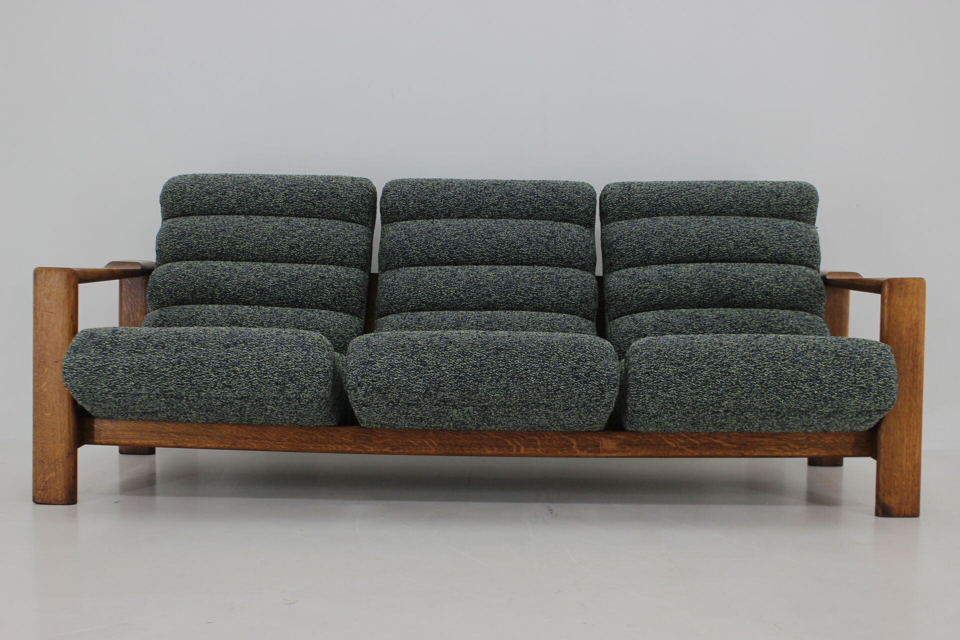 1960s 3-seater oak sofa, Finland