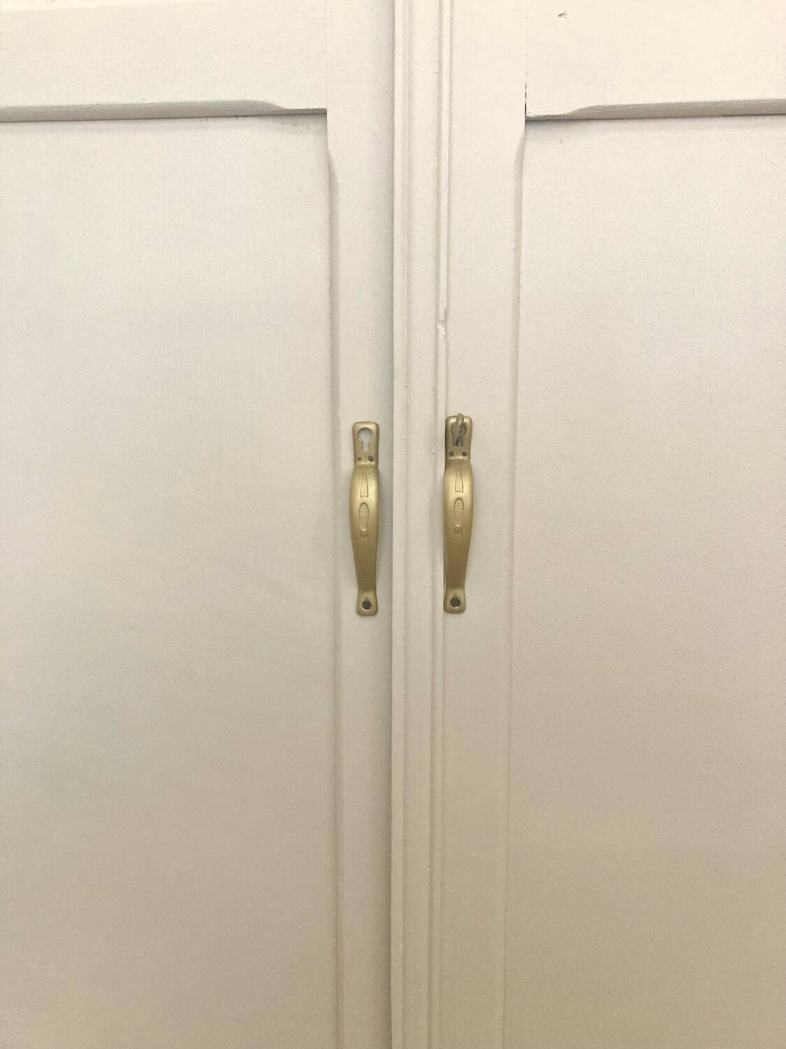 Parisian wardrobe + hanging rail