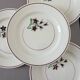 4 vintage flat plates from the Salins factory 210638