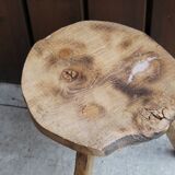 Brutalist tripod stool