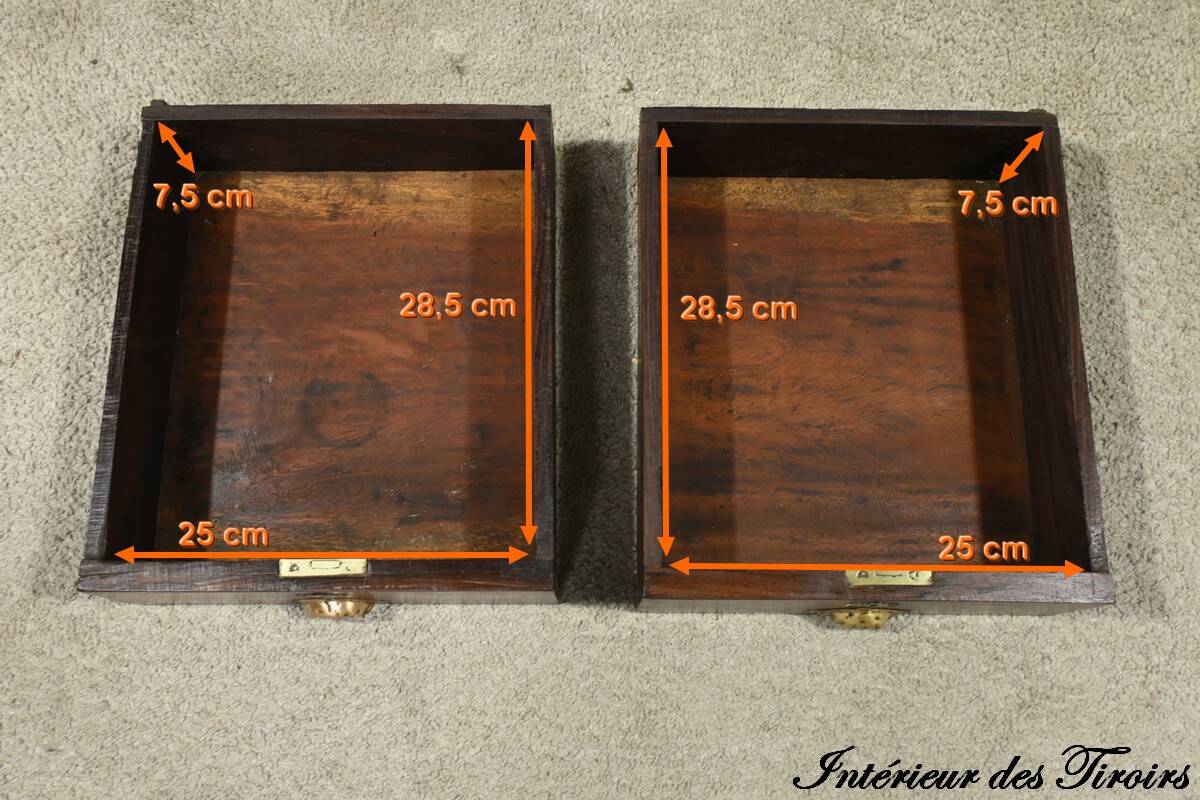 Pondicherry Spice Cabinet, in Teak and Rosewood – 1900