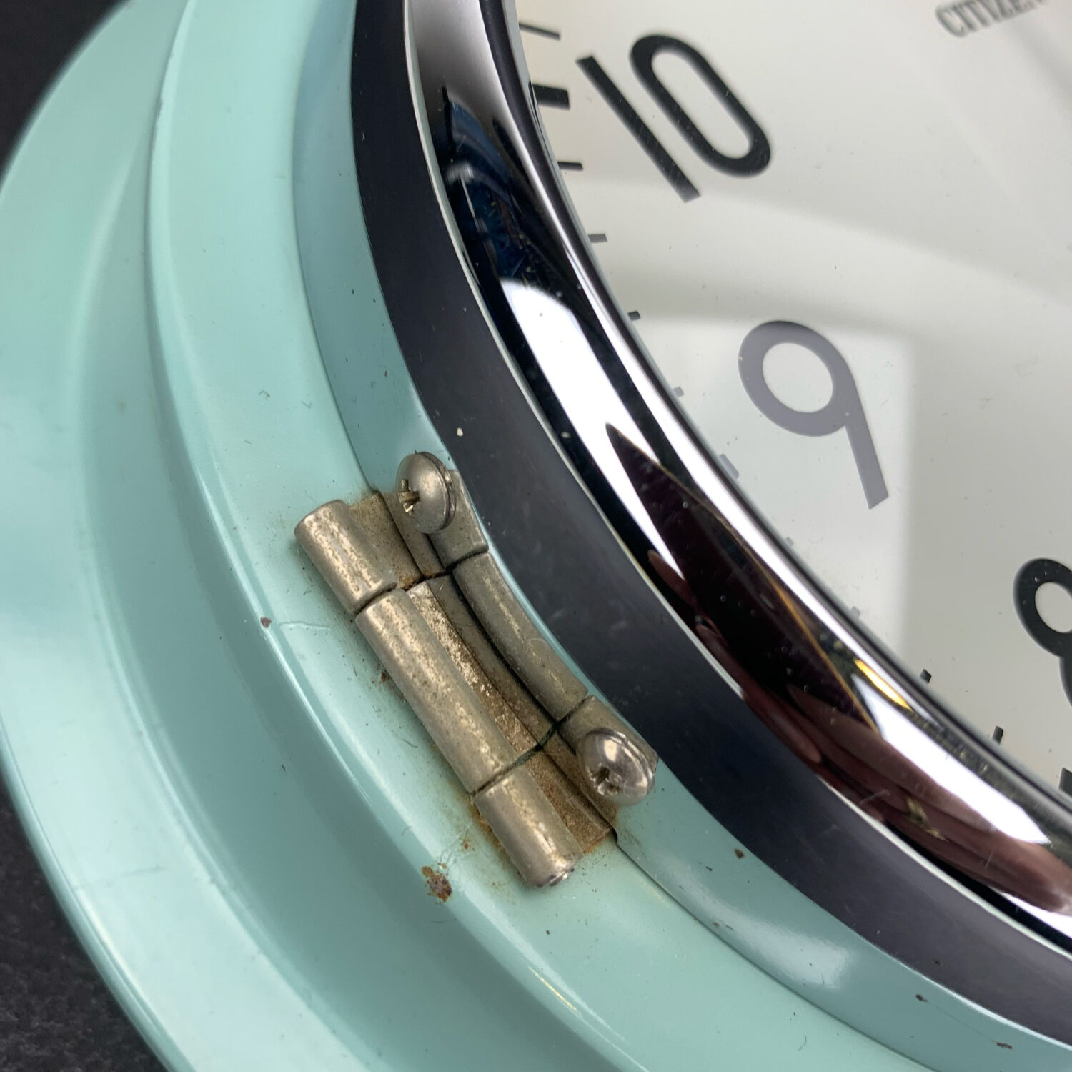 Marine clock citizen japan vintage