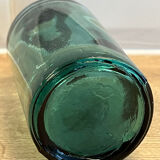 Petit flacon vintage bleu dark turquoise