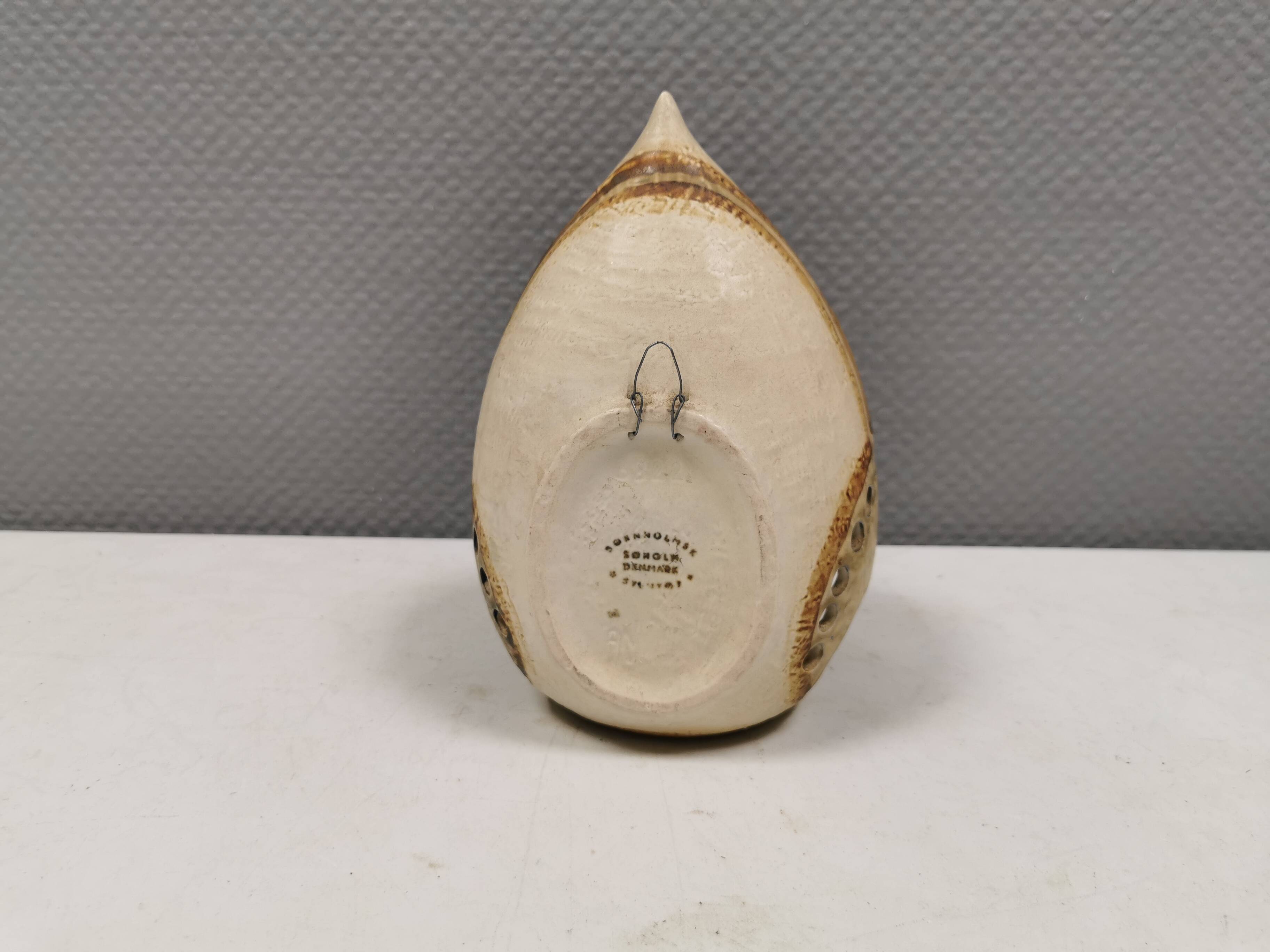 Wall candle holder for tea lights, by Søholm Denmark 1970s