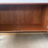 Vintage Scandinavian low sideboard