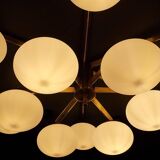 Ceiling light brass and _closes Italian design