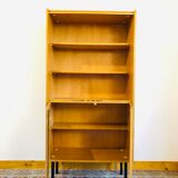 Vintage oak library 1960