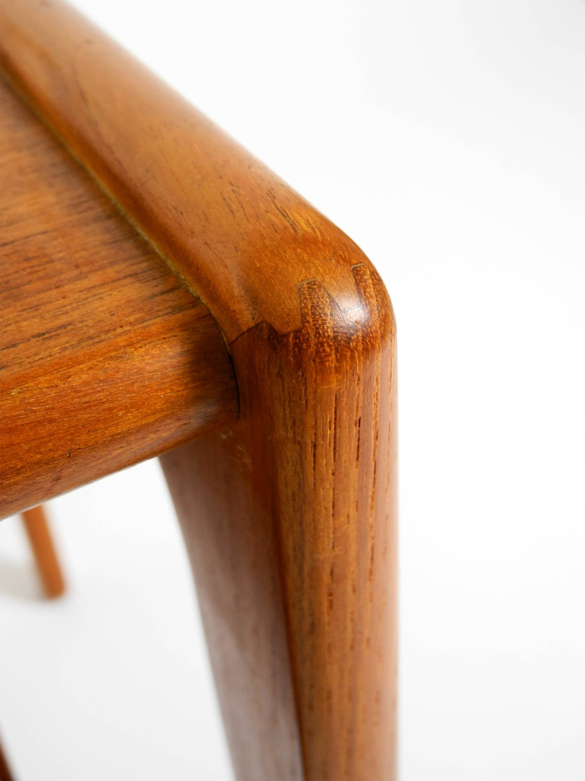 Danish mid-century teak side table with drawer by Salin Nyborg, circa 1960s