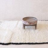 Beni Ouarain White Rug - 170 x 123 cm