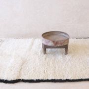 Beni Ouarain White Rug - 170 x 123 cm