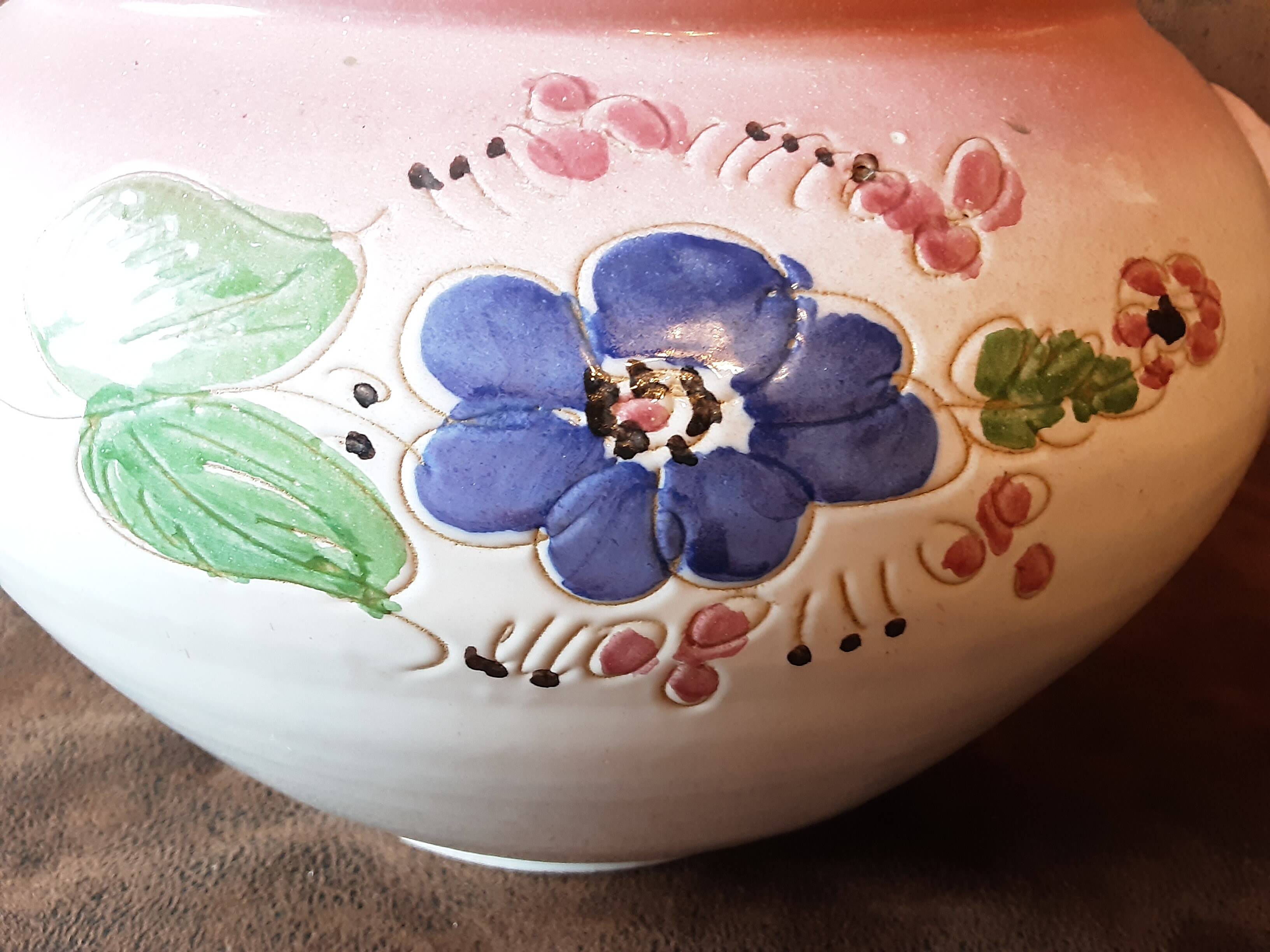 Handmade terracotta pot