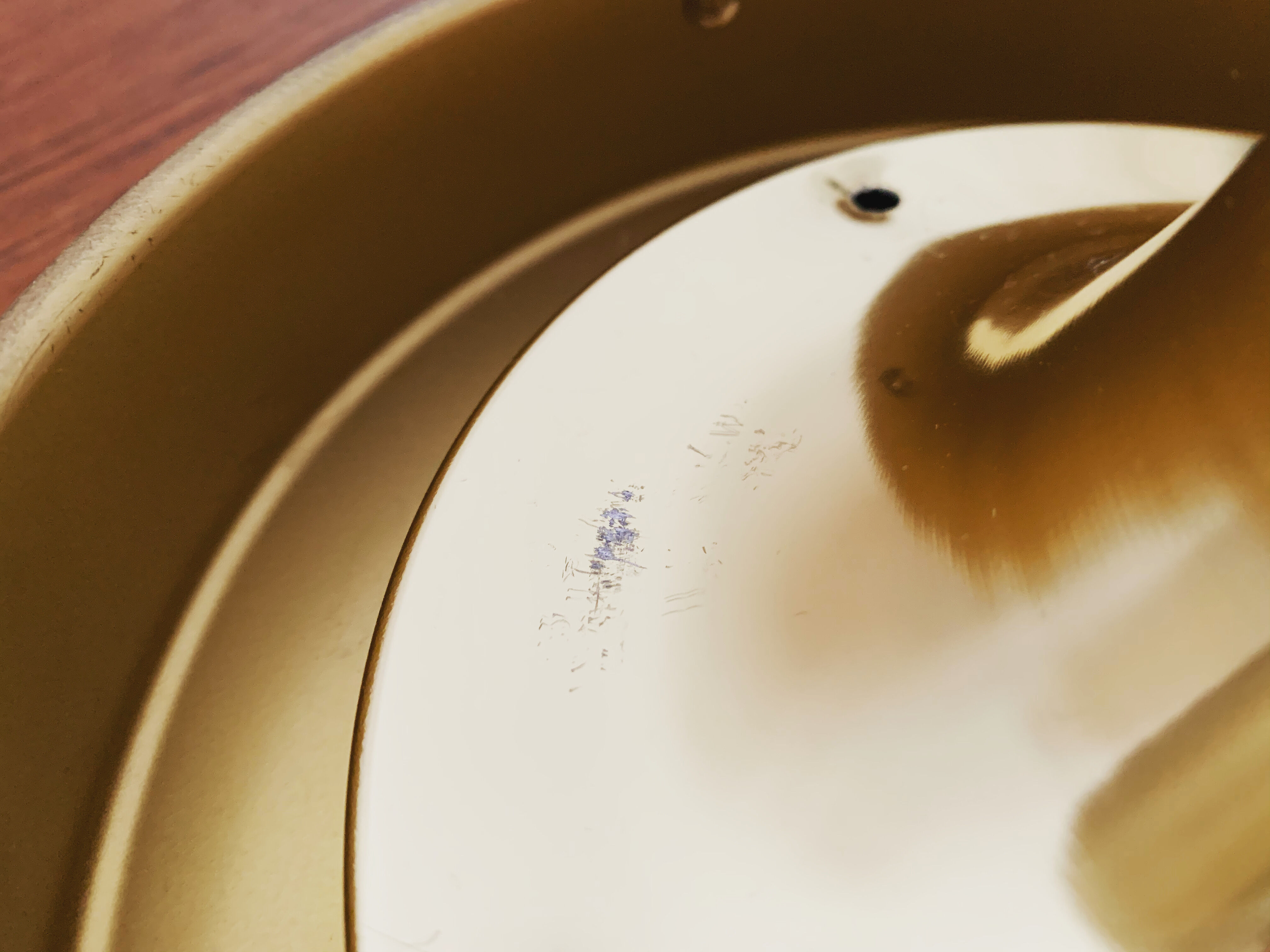 Smoked glass wall lamp or flush light by Glashütte Limburg