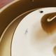 Smoked glass wall lamp or flush light by Glashütte Limburg