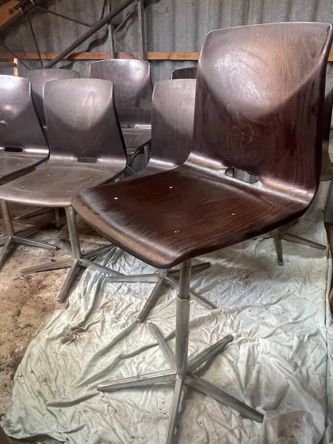 Midcentury Swiss Swivel Chair from Embru, 1960s