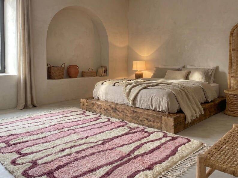 Handmade traditional Berber rug size 2-3 m