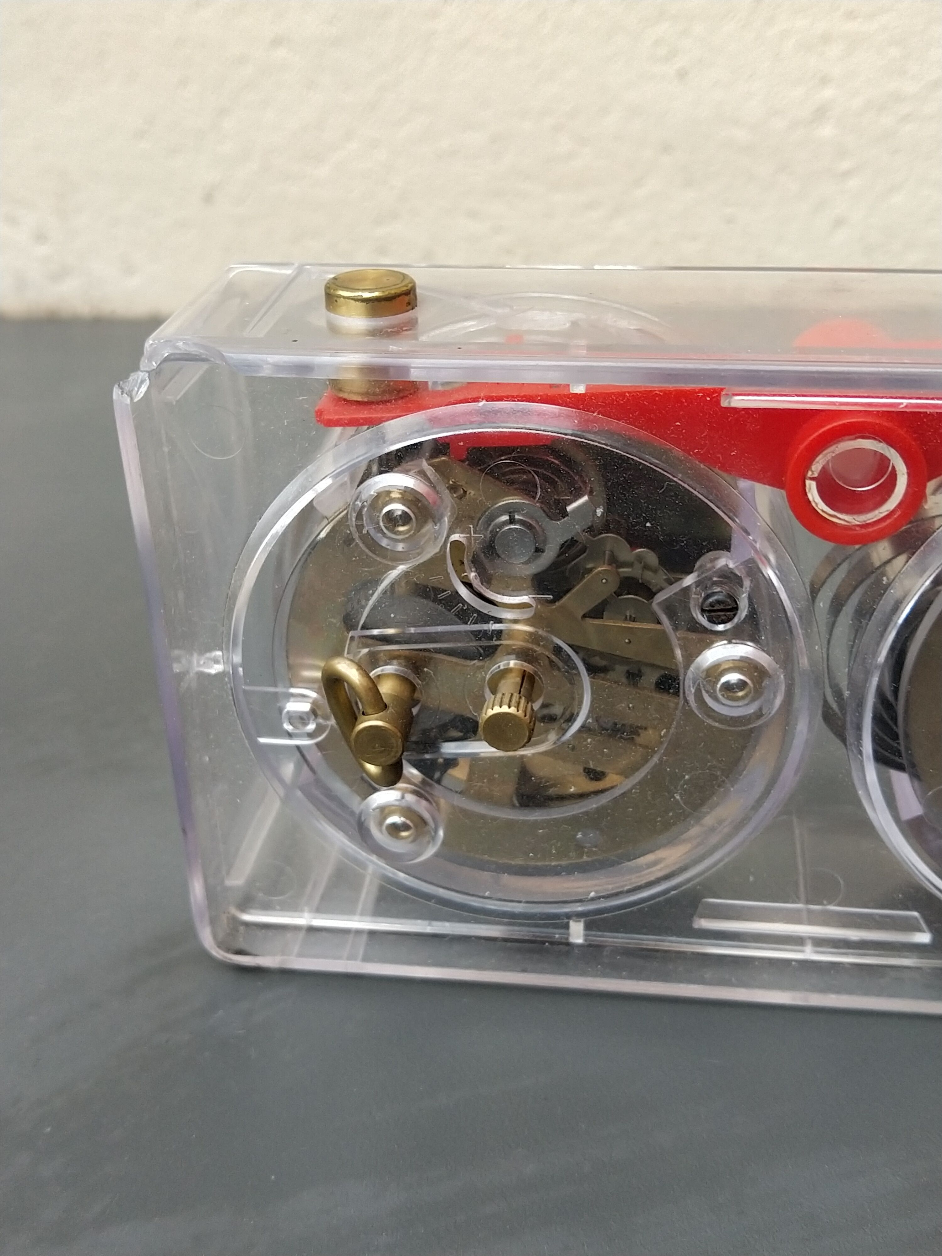 Horloge d'échecs compte à rebours vintage