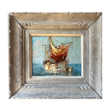 Table HSP Victor Bruzal 1955 fishing sailboat Marine