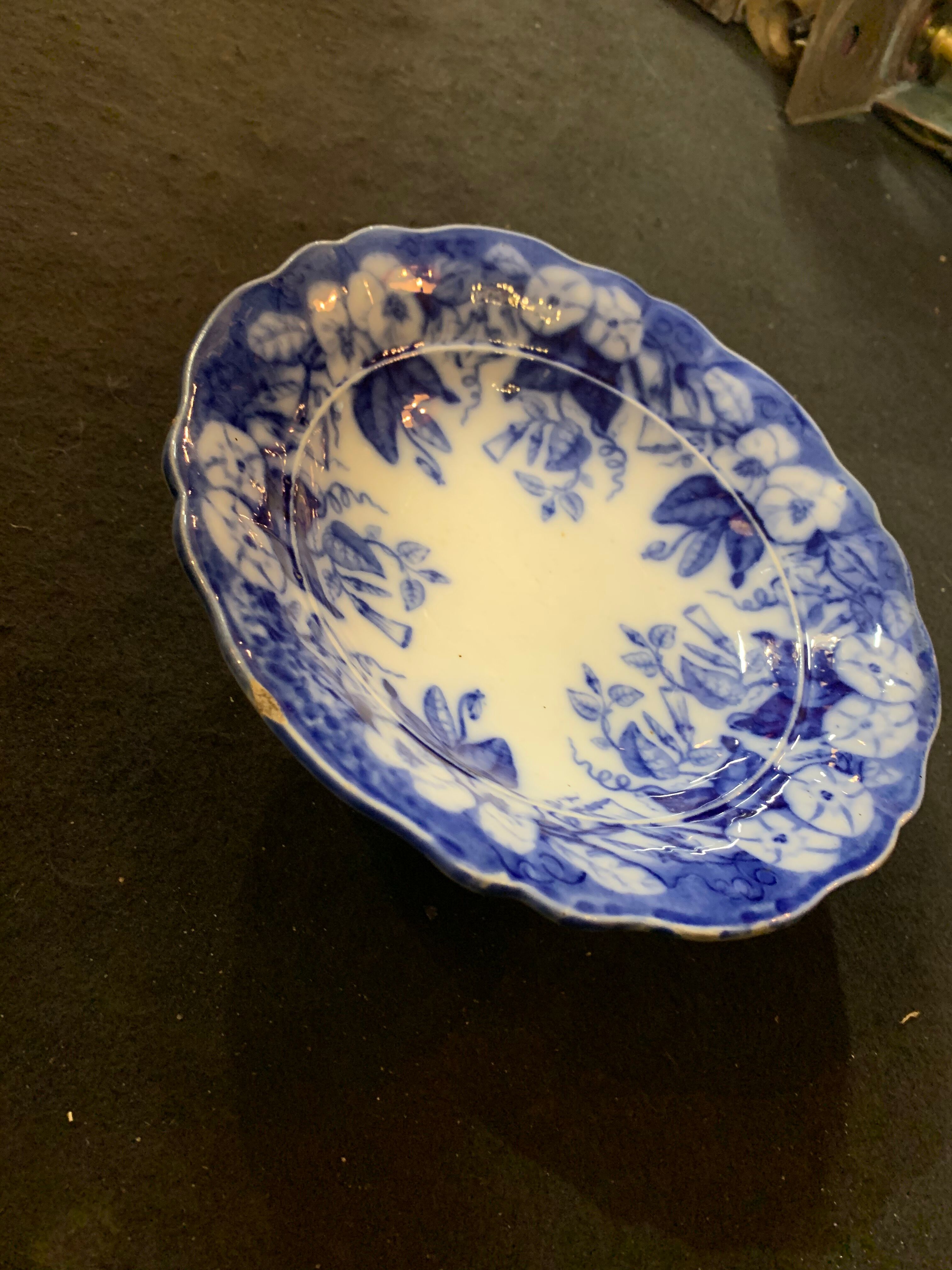 Compotier stamped Vieillard Bordeaux