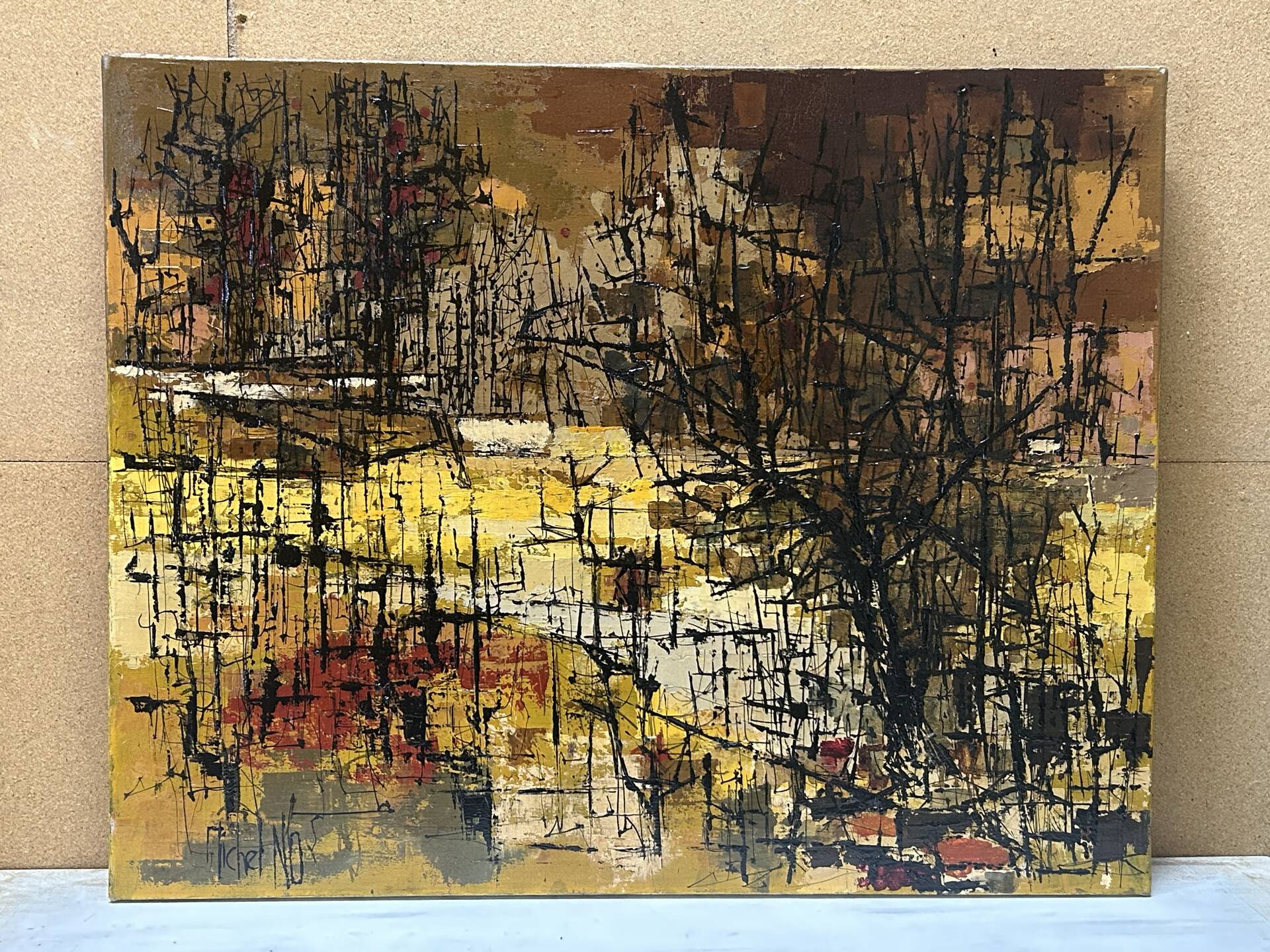 Oil on canvas Michel No