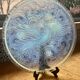 Large glass plate - Signed - P. D'Avesn - Excellent condition