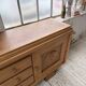 Enfilade storage unit oak Art Deco 1940 Dudouyt