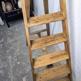 Antique wooden step stool