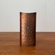 Brutalist copper vase from mid-century Mussbach, 1960s.