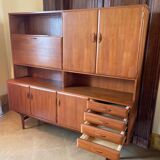 High teak sideboard