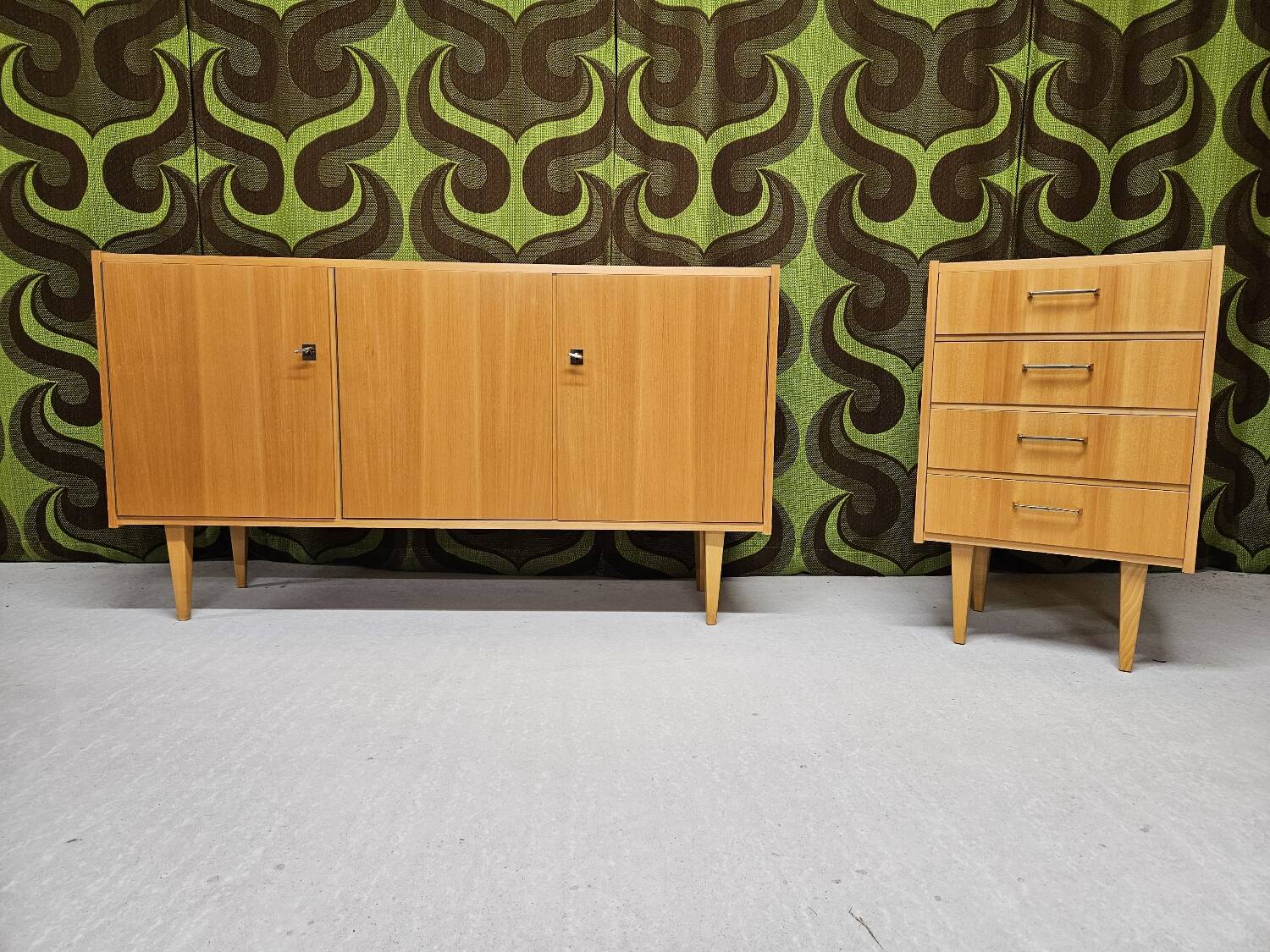 Vintage modular sideboard from the 1970s