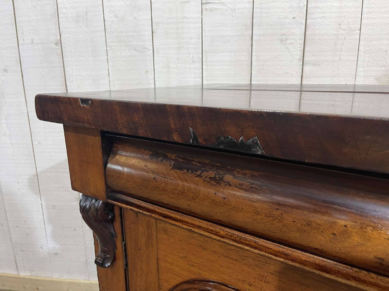 Enfilade Victorienne 19ème en acajou