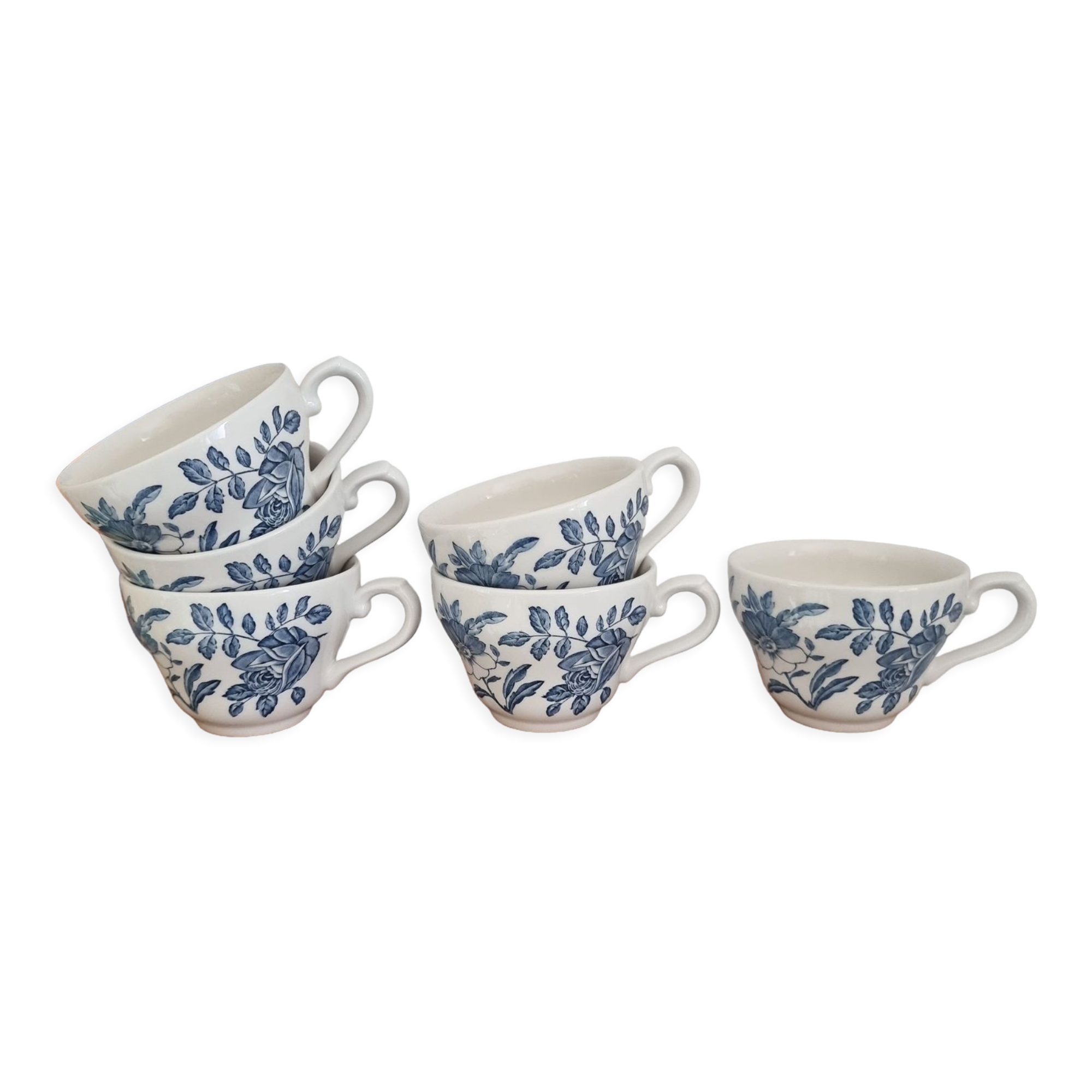 Lot De 3 Tasses à Thé Et Soucoupes Churchill England - Multicolore - Occasion