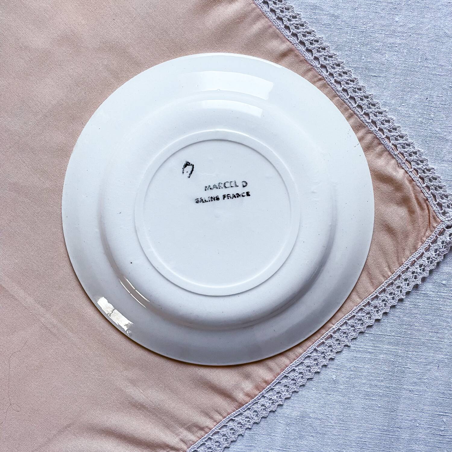 4 Salins dessert plates