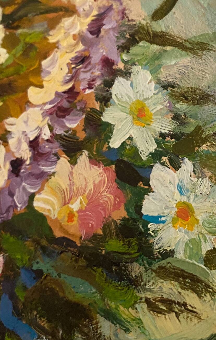 Oil painting on canvas