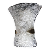 Hillebrand Murano ice glass wall lamp by Egon Hillebrand, 1960