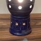 "enamelled terracotta lamp 'scandinavian design 1950'."