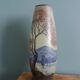 Vase with painted decoration signed Jem Joseph Mure