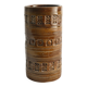 Mid-century Modern Brown Stoneware Vase by Aldo Londi for Bitossi, Italy, 1960s