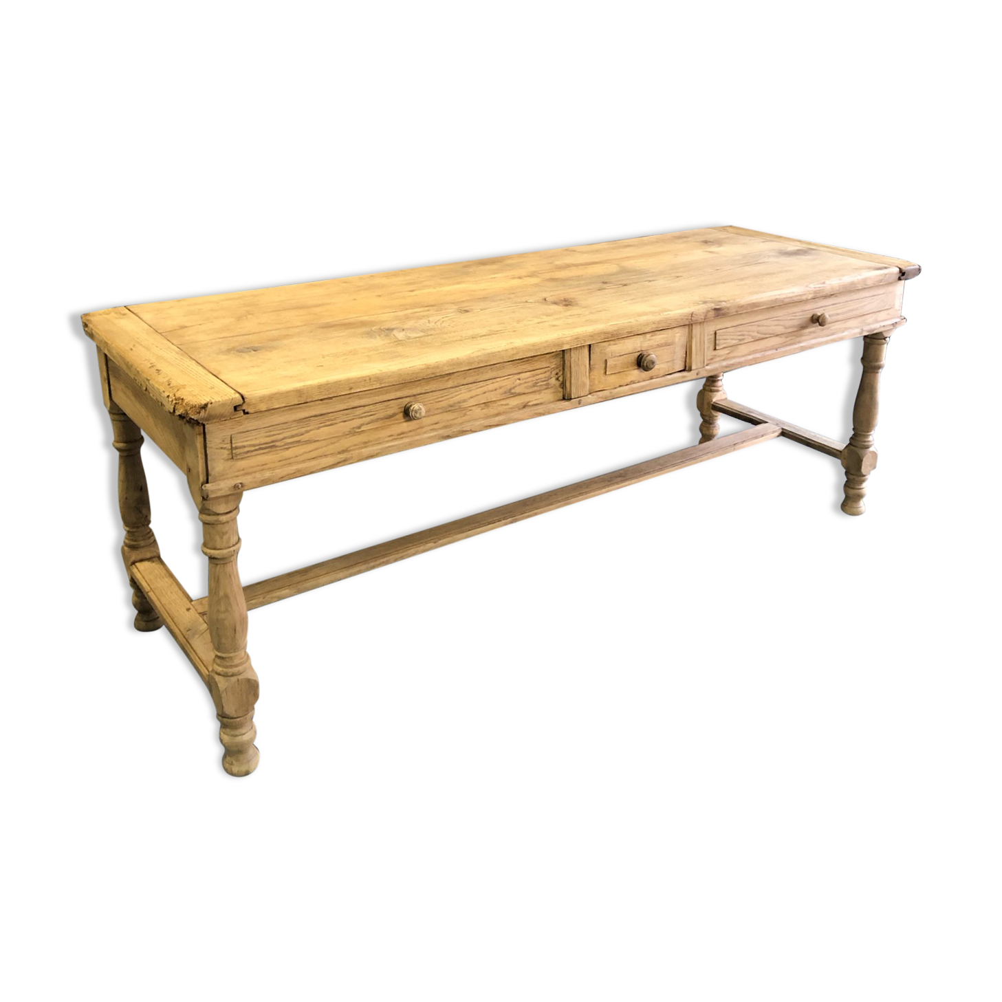 Oak farmhouse table XIXth