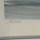 Marine lithograph signed Stéphane Lauro